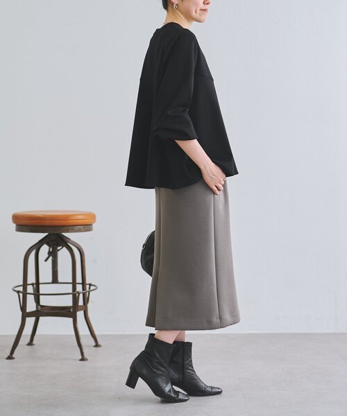 BEARDSLEY(ビアズリー)の「フレアプルオーバー(Tシャツ/カットソー・レディース・ブラック/ホワイト・FREE)」の7枚目の写真