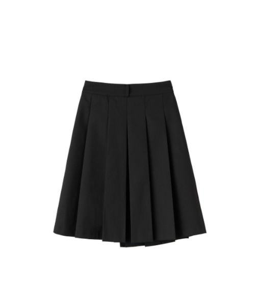 【GENERAL IDEA】ラッププリーツスカート / PLEATS LAP SKIRT
