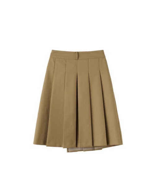 【GENERAL IDEA】ラッププリーツスカート / PLEATS LAP SKIRT