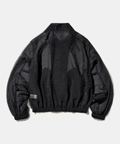 Diamond Layla（ダイアモンドレイラ）の「Shadow Organza Bomber Jacket J35 Black（MA-1・レディース・その他・MEDIUM/LARGE）」の2枚目の写真