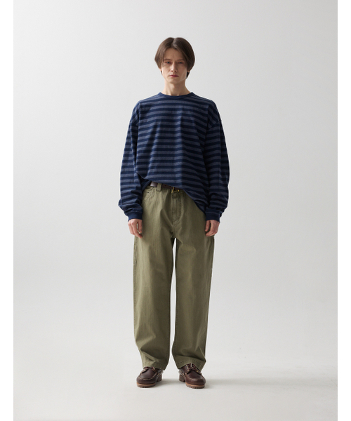 NAMERCLOTHING(ネイマークローディング)の「HBT WORK PANTS OLIVE(その他パンツ・レディース・その他・MEDIUM/LARGE/X-LARGE)」の2枚目の写真