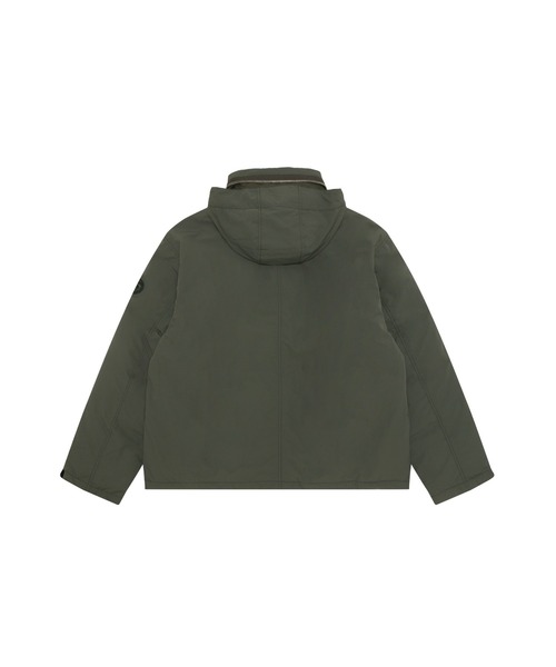 AAPE BY A BATHING APE(エーエイプバイアベイシングエイプ)の「AAPE MAIN DOWN JACKET(ダウンジャケット/コート・メンズ・ブラック/カーキ・MEDIUM/LARGE/SMALL/X-LARGE)」の7枚目の写真