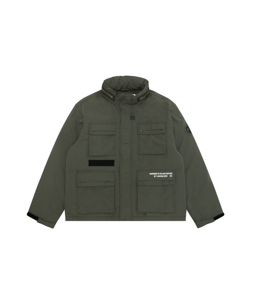 AAPE BY A BATHING APE(エーエイプバイアベイシングエイプ)の「AAPE MAIN DOWN JACKET(ダウンジャケット/コート・メンズ・ブラック/カーキ・MEDIUM/LARGE/SMALL/X-LARGE)」の8枚目の写真