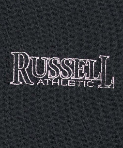 Russell Athletic(ラッセルアスレティック)の「【別注】<RUSSELL ATHLETIC>GLR ハーフジップ スウェット(スウェット・メンズ・ダークグレー/グレー系/ダークブラウン・M/XL/L)」の4枚目の写真