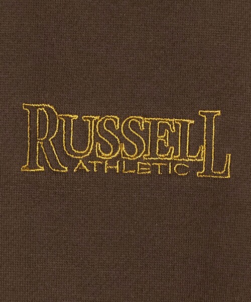Russell Athletic(ラッセルアスレティック)の「【別注】<RUSSELL ATHLETIC>GLR ハーフジップ スウェット(スウェット・メンズ・ダークグレー/グレー系/ダークブラウン・M/XL/L)」の9枚目の写真