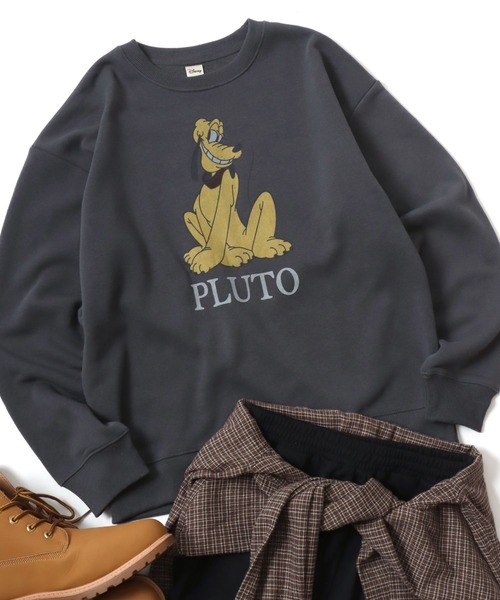 セール】Disney（ディズニー）キャラクタープリント ピグメントライク