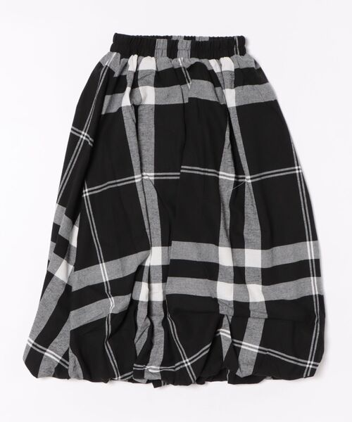 KATHARINE ROSS（キャサリンロス）の「【PILLINI/ピリーニ】ビッグチェックバルーンスカート（スカート・レディース・ブラウン/ブラック・MEDIUM）」の19枚目の写真