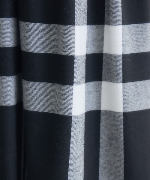 KATHARINE ROSS（キャサリンロス）の「【PILLINI/ピリーニ】ビッグチェックバルーンスカート（スカート・レディース・ブラウン/ブラック・MEDIUM）」の10枚目の写真