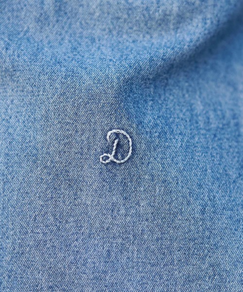 DRESSTERIOR（ドレステリア）の「【ウォッシャブル/羽織りにも】ライトオンスデニムシャツ（シャツ/ブラウス・レディース・ブルー・34/36/38）」の12枚目の写真