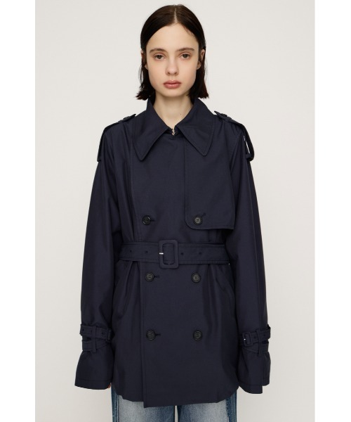 SLY（スライ）の「【2026SS新作】BALLOON TRENCH COAT バルーントレンチコート 冬服 春服（トレンチコート・レディース・ネイビー/ベージュ・FREE）」の6枚目の写真