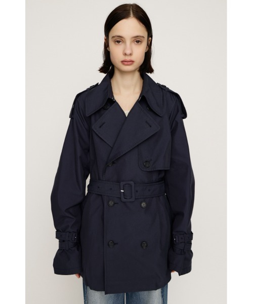 SLY（スライ）の「【2026SS新作】BALLOON TRENCH COAT バルーントレンチコート 冬服 春服（トレンチコート・レディース・ネイビー/ベージュ・FREE）」の7枚目の写真