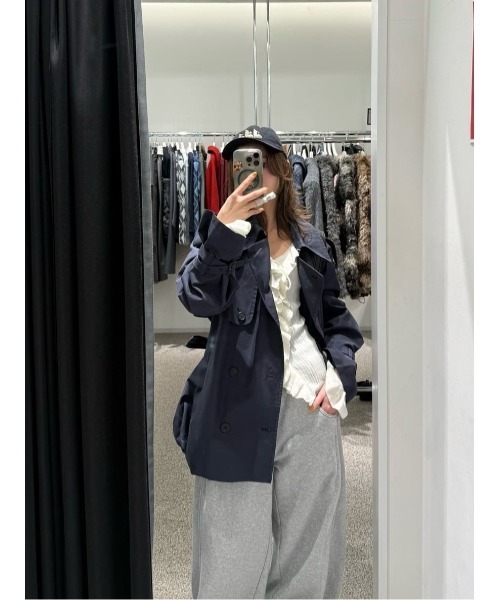 2026SS新作】BALLOON TRENCH COAT バルーントレンチコート 冬服 春服