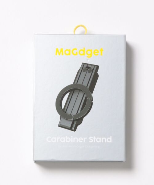 MaGdget(マジェット)の「〈MaGdget/マジェット〉Carabiner Stand/カラビナスタンド(スマホグッズ・メンズ・ブラック・ONE SIZE)」の4枚目の写真