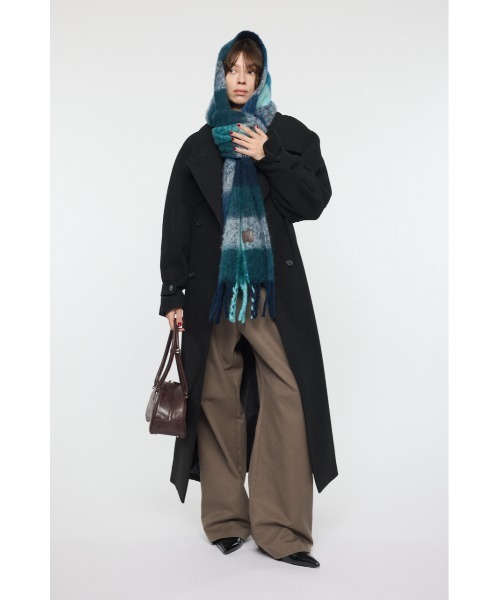 FORM SLEEVE ロングコート MOUSSY MOUSSY（マウジー）の「FORM SLEEVE ロングコート（チェスターコート