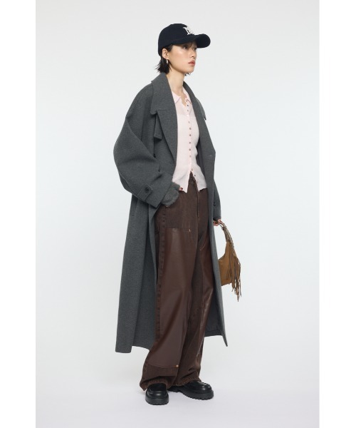 セール】FORM SLEEVE ロングコート（チェスターコート）｜MOUSSY