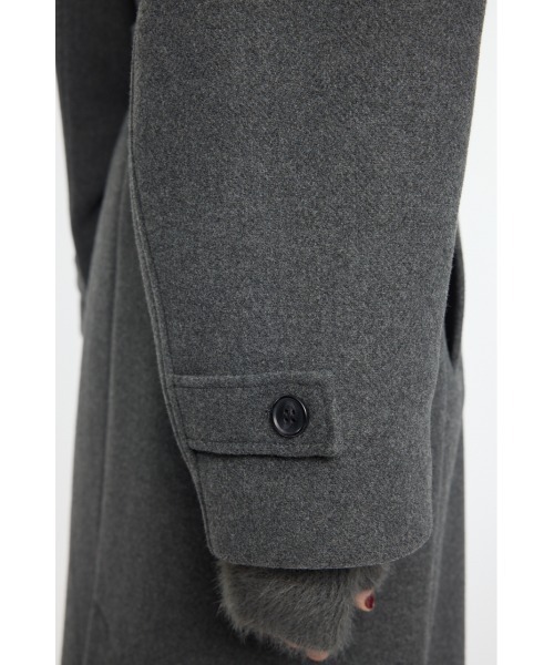 セール】FORM SLEEVE ロングコート（チェスターコート）｜MOUSSY