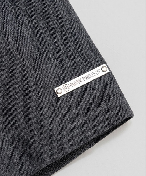 PRANK PROJECT（プランクプロジェクト）の「モチーフヘムジャケット / Motif Hem Jacket（テーラードジャケット・レディース・グレー/ブラック・FREE）」の12枚目の写真