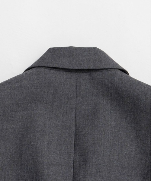 PRANK PROJECT（プランクプロジェクト）の「モチーフヘムジャケット / Motif Hem Jacket（テーラードジャケット・レディース・グレー/ブラック・FREE）」の9枚目の写真