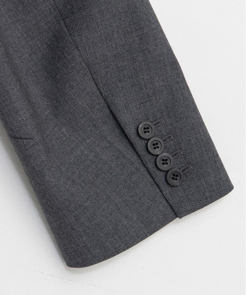 PRANK PROJECT（プランクプロジェクト）の「モチーフヘムジャケット / Motif Hem Jacket（テーラードジャケット・レディース・グレー/ブラック・FREE）」の13枚目の写真