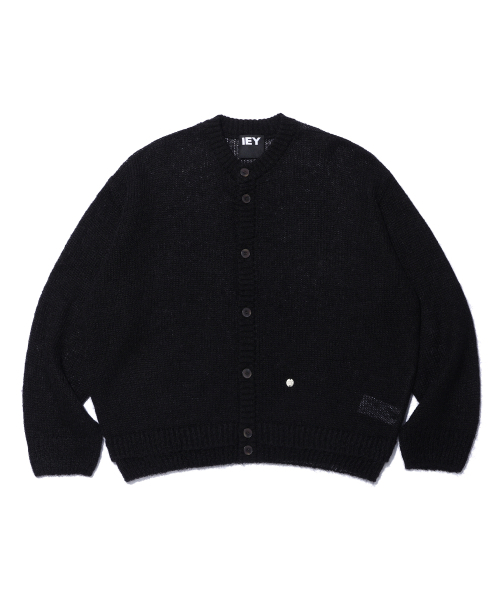 IEY(アイイーワイ)の「WEB DOUBLE-RIB CARDIGAN Black(カーディガン/ボレロ・レディース・その他・MEDIUM/LARGE)」の2枚目の写真