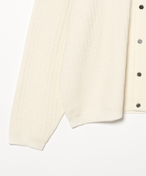 crepuscule(クレプスキュール)の「crepuscule / Knit Shirt(シャツ/ブラウス・メンズ・ホワイト/ブラック・M/L/XL)」の9枚目の写真