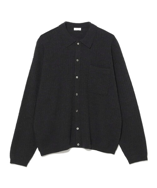 crepuscule(クレプスキュール)の「crepuscule / Knit Shirt(シャツ/ブラウス・メンズ・ホワイト/ブラック・M/L/XL)」の6枚目の写真