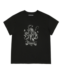 DISCHORDSOUND（ディスコードサウンド）の「ディスコードエンジェルT [ブラック]（Tシャツ/カットソー）」