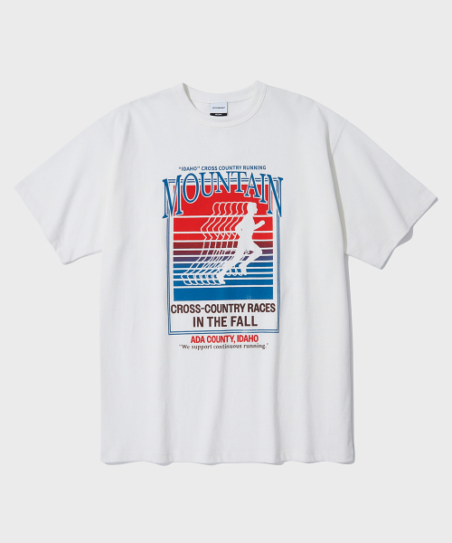 OUTSTANDING(アウトスタンディング)の「VSC TEE(マウンテン)_オフホワイト(Tシャツ/カットソー・レディース・その他・SMALL/MEDIUM/LARGE)」の1枚目の写真