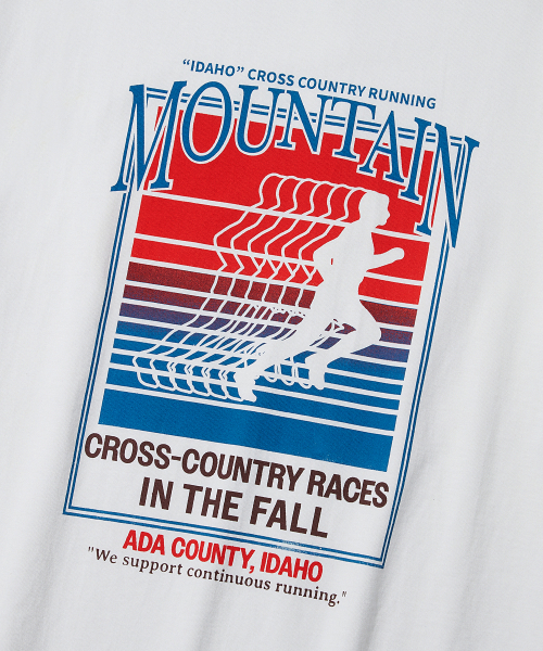 OUTSTANDING(アウトスタンディング)の「VSC TEE(マウンテン)_オフホワイト(Tシャツ/カットソー・レディース・その他・SMALL/MEDIUM/LARGE)」の4枚目の写真