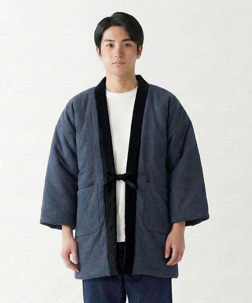 KYOETSU(キョウエツ)の「リバーシブルフリース半纏 しじら ポリエステル(その他アウター・メンズ・その他4/その他6/その他5/その他3/その他2/その他1/その他7/その他9/その他10/その他8/その他11・L/M)」の7枚目の写真