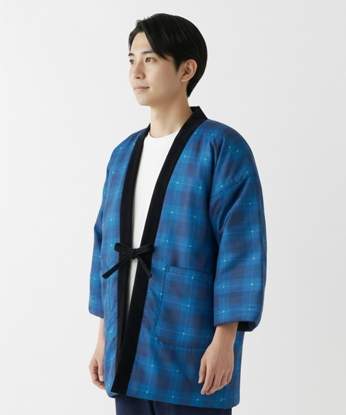 KYOETSU(キョウエツ)の「リバーシブルフリース半纏 しじら ポリエステル(その他アウター・メンズ・その他4/その他6/その他5/その他3/その他2/その他1/その他7/その他9/その他10/その他8/その他11・L/M)」の14枚目の写真