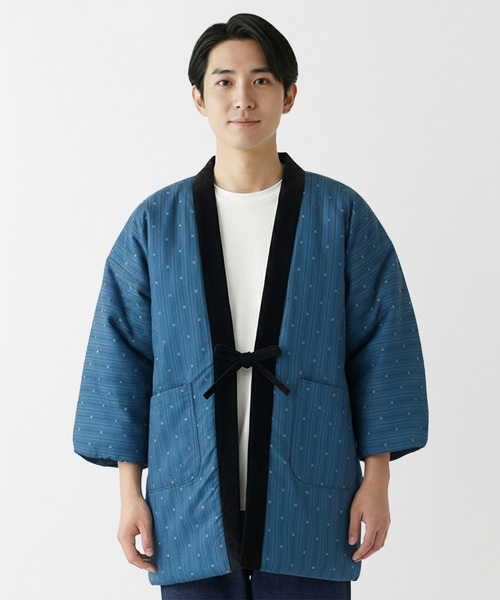 KYOETSU(キョウエツ)の「リバーシブルフリース半纏 しじら ポリエステル(その他アウター・メンズ・その他4/その他6/その他5/その他3/その他2/その他1/その他7/その他9/その他10/その他8/その他11・L/M)」の19枚目の写真