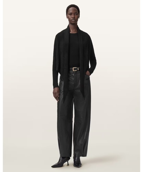 ALLSAINTS(オールセインツ)の「REBEL PIRATE CASHMERE CARDIGAN | REBEL PIRATE カシミヤ カーディガン(カーディガン/ボレロ・レディース・ブラック・S/M/L/XS)」の5枚目の写真