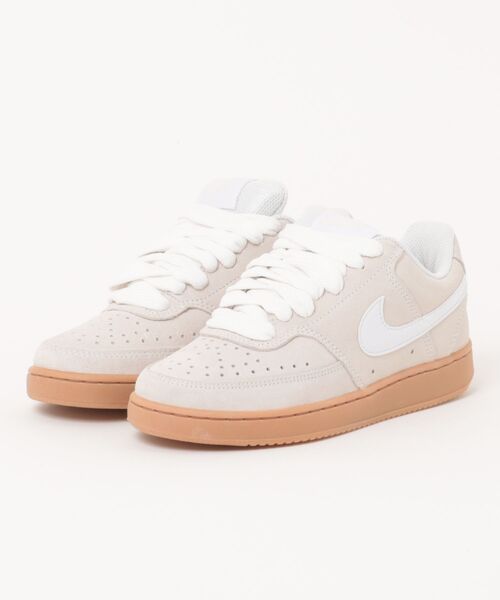 NIKE ナイキ W COURT VISION LO FL ウィメンズ コート ビジョン LO FL WIO9554 100WHITE/BLACK