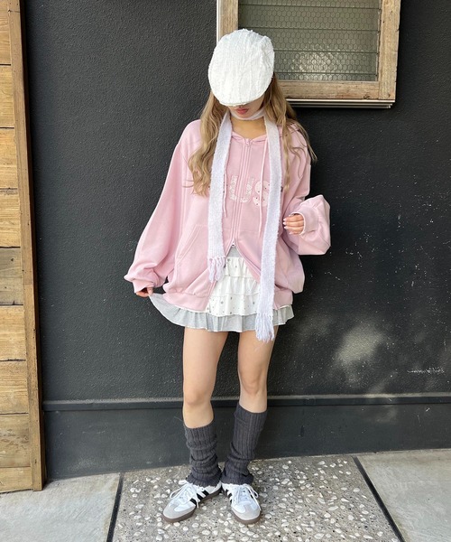 WC（ダブル シー）の「スターアソートティアードミニスカート（スカート・レディース・ホワイト/グレー・FREE）」の7枚目の写真