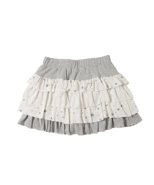 WC（ダブル シー）の「スターアソートティアードミニスカート（スカート・レディース・ホワイト/グレー・FREE）」の13枚目の写真