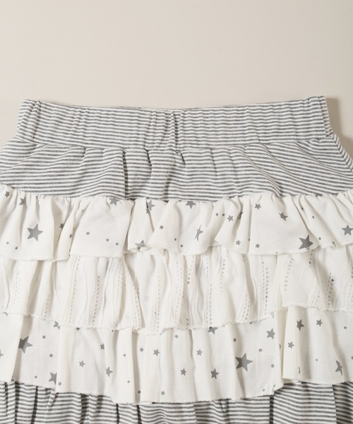 WC（ダブル シー）の「スターアソートティアードミニスカート（スカート・レディース・ホワイト/グレー・FREE）」の15枚目の写真