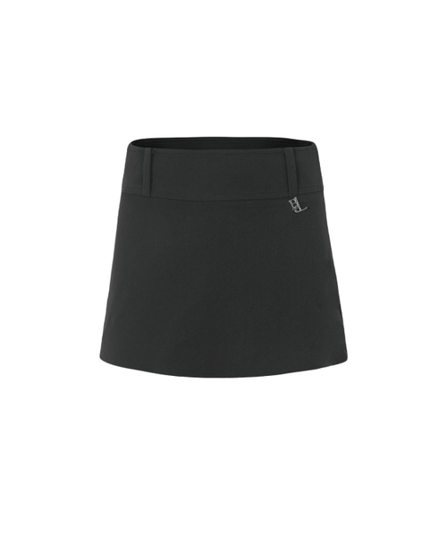 BELLIALEU(ベルリアル)の「BELT MINI SKIRT-BLACK(スカート・レディース・その他・SMALL)」の1枚目の写真