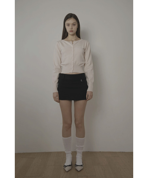 BELLIALEU(ベルリアル)の「BELT MINI SKIRT-BLACK(スカート・レディース・その他・SMALL)」の3枚目の写真