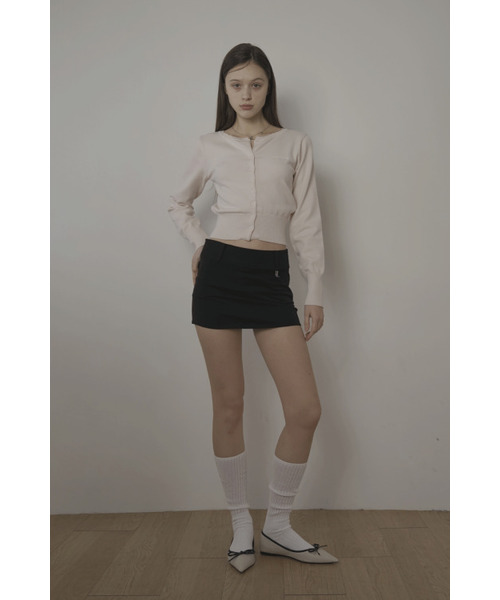 BELLIALEU(ベルリアル)の「BELT MINI SKIRT-BLACK(スカート・レディース・その他・SMALL)」の4枚目の写真