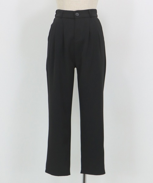 BLUEEAST（ブルーイースト）の「スリムテーパードパンツ（スラックス・レディース・ブラック/グレー・MEDIUM）」の19枚目の写真