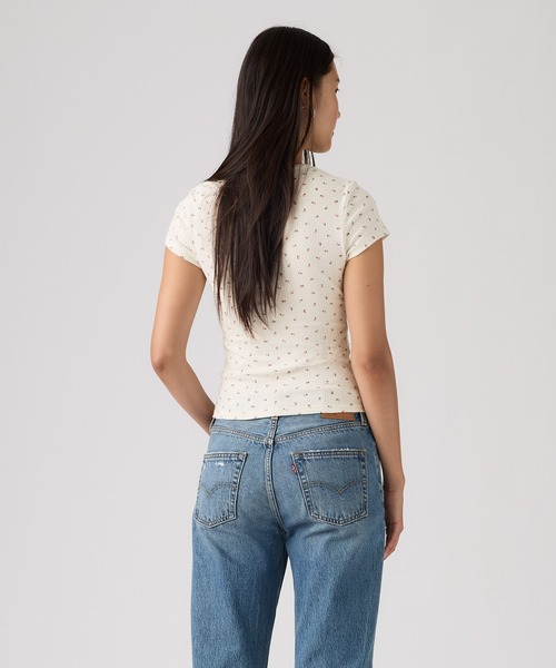 Levi's(リーバイス)の「Levi's/リーバイス DRY GOODS Tシャツ(Tシャツ/カットソー・レディース・ピンク・M/S/XS)」の2枚目の写真