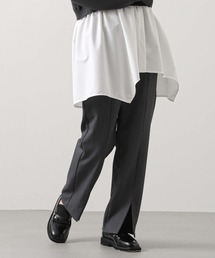 Gready Brilliant | 裏起毛セミフレア(デニムパンツ)