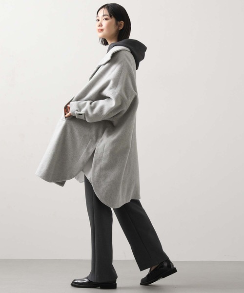 Gready Brilliant（グレディブリリアン）の「裏起毛セミフレア（デニムパンツ・レディース・アイボリー/チャコールグレー・36/38）」の12枚目の写真