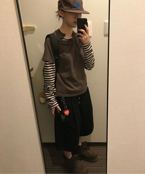 HUEY(ヒューイ)の「Receipt Pin-Tuck Bermuda Pants Black(その他パンツ・メンズ・ブラック・FREE)」の11枚目の写真