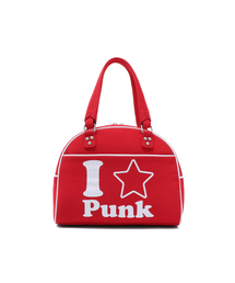 ISTKUNST（イストクンスト）の「I LOVE PUNK BOWLING BAG_RED(IK2EFMAB42A)（メッセンジャーバッグ）」