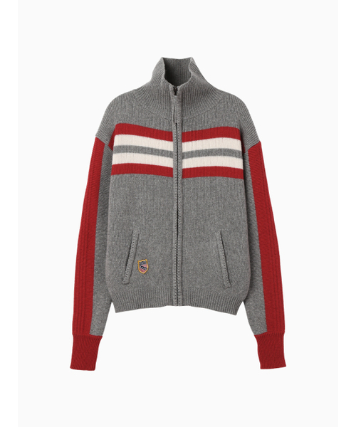 MENASOO(ミナス)の「Zipup Knit Cardigan_Gray(カーディガン/ボレロ・レディース・グレー・F)」の21枚目の写真