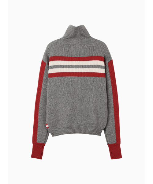 MENASOO(ミナス)の「Zipup Knit Cardigan_Gray(カーディガン/ボレロ・レディース・グレー・F)」の22枚目の写真