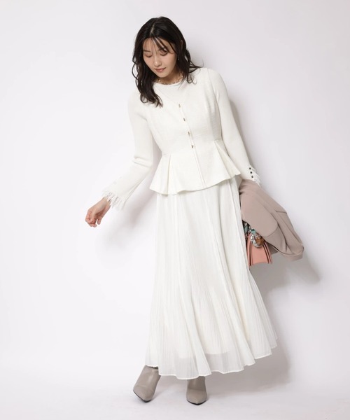 JUSGLITTY（ジャスグリッティー）の「スプリングジャンスカワンピース（ワンピース・レディース・ホワイト・2/1/0）」の9枚目の写真