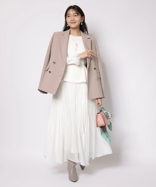 JUSGLITTY（ジャスグリッティー）の「スプリングジャンスカワンピース（ワンピース・レディース・ホワイト・2/1/0）」の13枚目の写真